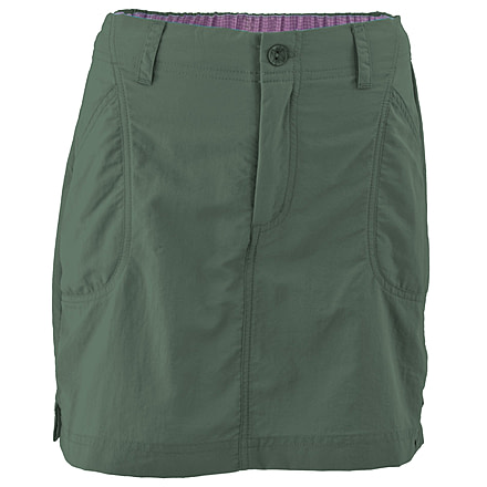 White Sierra Canyon Skort - Girl's-Medium-Bark