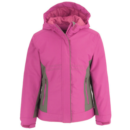 White Sierra Casper Insulated Jacket - Girls, Clover, Small, T2246Y-CLV-SMALL