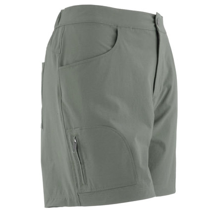 White Sierra Crissy Field Stretch Shorts - Womens, Caviar, Small, D5770W-Caviar - CAV-SMALL