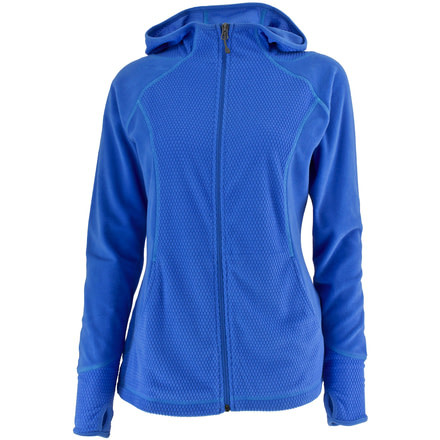 White Sierra Hexi Hoody - Women's-Blue Ice-Medium