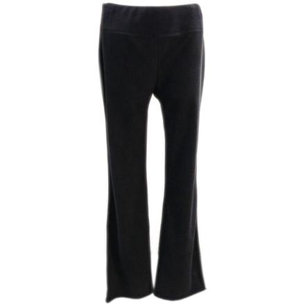 White Sierra Microtek Fleece Pant - Women's-Black-Short Inseam-Large
