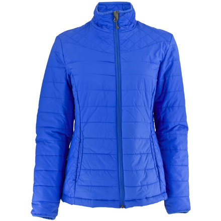 White Sierra Puffy Peak Packable Jacket - Women's-Blue Ice-Small
