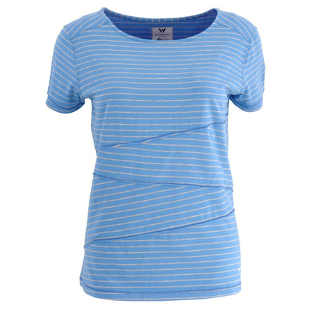 White Sierra Shadow Tee - Womens, Provence Blue, Small, D3549W-Provence Blue - PVB-SMALL