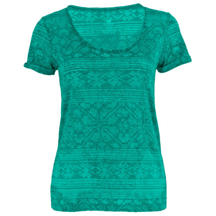 White Sierra Shiva Tee - Women's-Emerald Island-Small