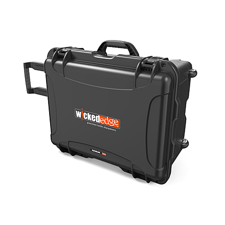 Wicked Edge Hard Carrying / Rolling Case With Retractable Handle WEHC3
