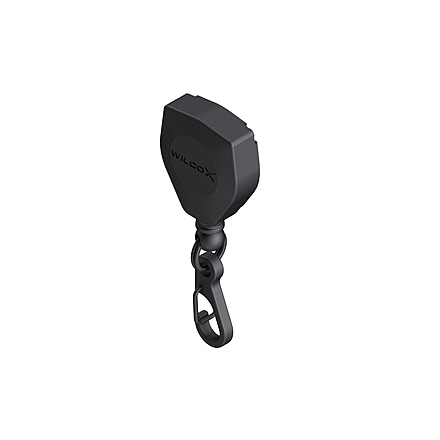 Wilcox 3-hole Lo Pro Shrouds Lanyard, Black, 41401G01-B