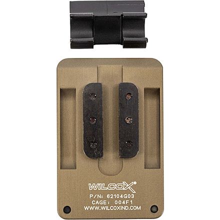 Wilcox DPAM Flight Quick Release Interface Plate, Tan, 62104G03-T