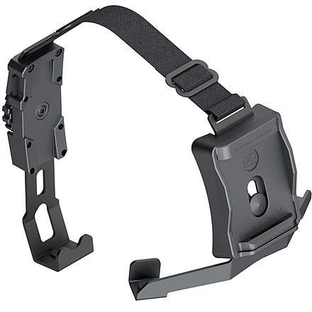Wilcox G21 One Hole Standard Shroud/Ratchet Strap/Lanyard, Black, 56100G25-B