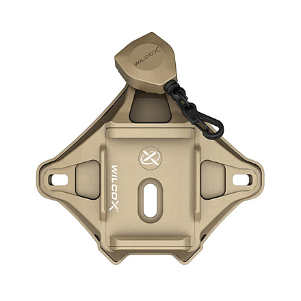 Wilcox Hybrid One/Three Hole Shroud with Lanyard, Tan, 56100G39-T