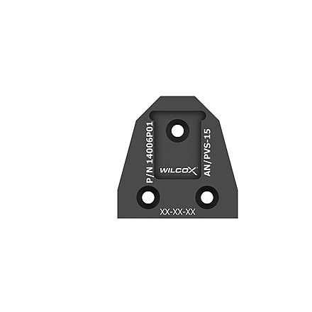 Wilcox NVG Interface Shoe Adapter, PVS-15, Black, 14006G01