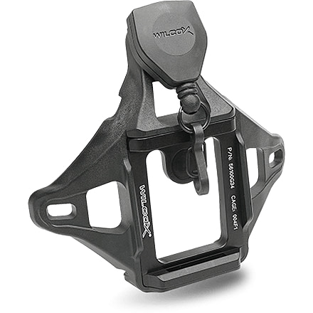 Wilcox Three Hole Shroud with Lanyard and Cup Assembly, Black, 56100G35-B