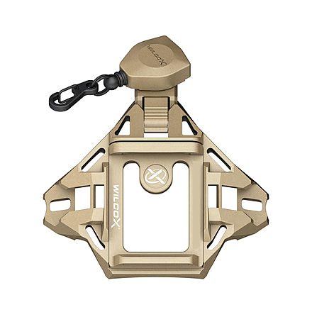 Wilcox WMS Universal Three Hole Shroud with Lanyard, Tan, 50200G01-T