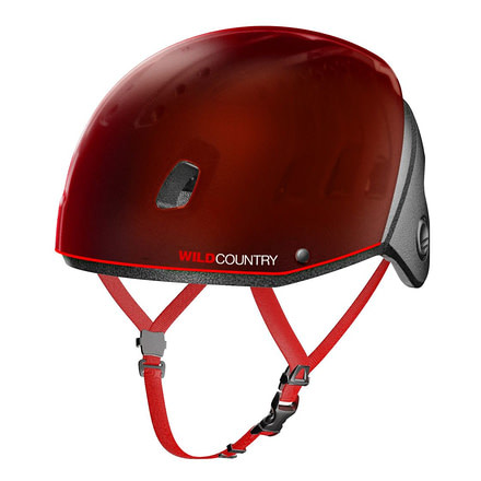 Wild Country Climbing Cirrus Climbing Helmet-Red Transparent-S/M