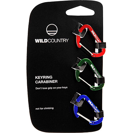 Wild Country Climbing Keyring Carabiner Set, Uni, Universal, 40-0000010028-UNI-UNI