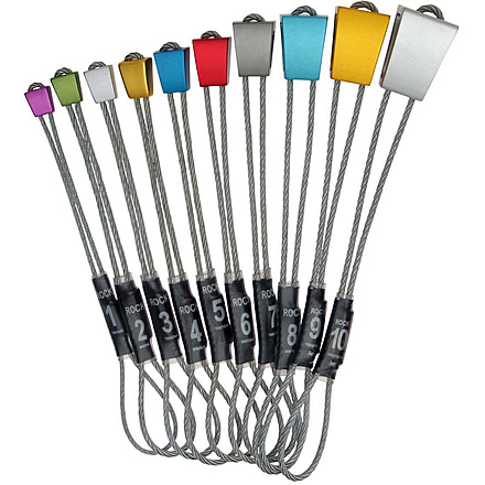 Wild Country Climbing Passive Protection Rock Anodised Set, 1-10, One Color, 40-RWASET3