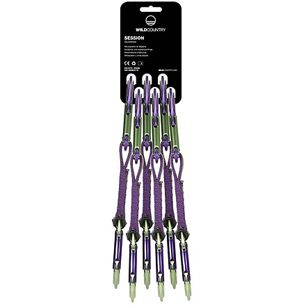 Wild Country Climbing Session Quickdraw Set, Heritage, 40-0000002003-H-SET