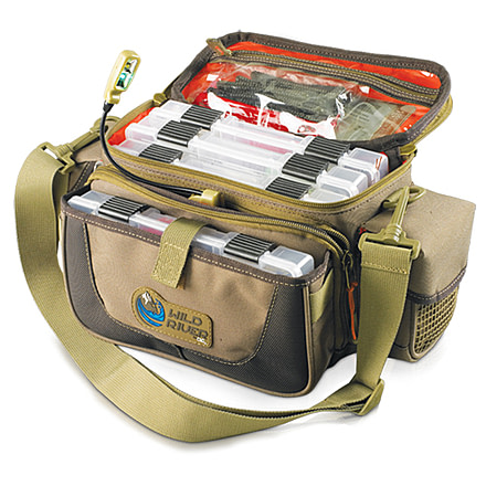 Wild River Tackle Tek Mission Lighted Tackle Bag with 4 Trays 435058