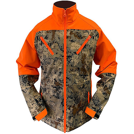 WILDFOWLER Upland Soft Shell Jacket - Women's, Digital Upland, Large, S1681WDCB-L