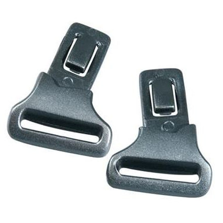 Wiley X Gamer Replacement Clips,Matte Black/Dark Silver YFGAM01C