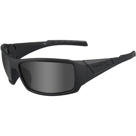 Wiley X Twisted Sunglasses - Black Ops, Smoke Gray Lenses/Matte Black Frame SSTWI01