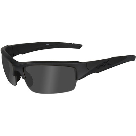 Wiley X Valor Sunglasses - Black Ops, Smoke Gray Lenses w/ Matte Black Frame CHVAL01