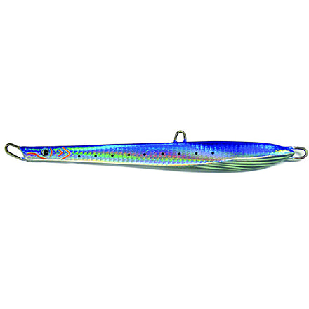 Williamson Abyss Speed Jig 5in, 7/0 Assist Hook, Sinking, Blue, 2oz, ASJ60BL