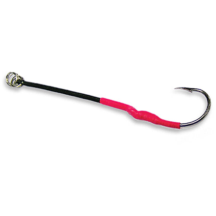 Williamson Single Assist Hook, 2-3/4in Line, Black Nickel, Size 7/0, 3 per Pack, SAH-MS