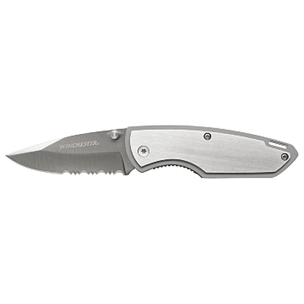 Winchester Knives 2.6in All-Steel Serrated Knife 31-000312