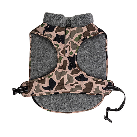Winchester Pet King Buck Quilted Dog Jacket, Camo, L/XL, KB-QJKT-CMO-L/XL-1