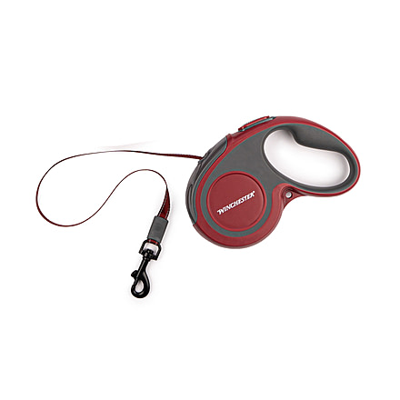 Winchester Pet Retractable Leash, Red, S, WP-RL-RED-S-1