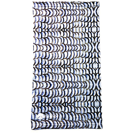 Wingo Outdoors Fish Skin Neck Gaiter, Bonefish, One Size Fits Most, W-GAI-102-OS