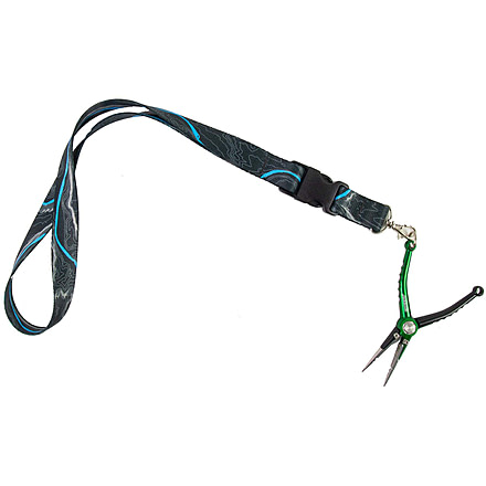 Wingo Outdoors Lanyard - King Design, Green River, 18 inch length, W-LAN-408-18