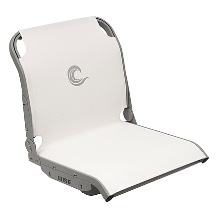 Wise AeroX Cool-Ride Mesh Mid Back Boat Seat, White, Medium, 3374-784