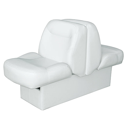 Wise Bayliner Capri Premium Lounge w/ Z-Bar, Brite White/  Brite White, Large, 8WD1225-0030