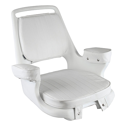 Wise Captains Chair with Cushions and #399-1 MP, Wise White, Medium, 8WD1007-3-710