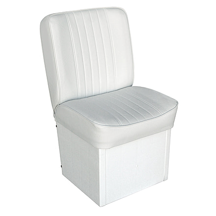 Wise Deluxe Jump Seat w/ 10'' Base, Wise White, Medium, 8WD1414P-710