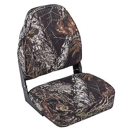 Wise Low Back Camo Boat Seat, Break Up Country, Medium, 8WD618PLS-731