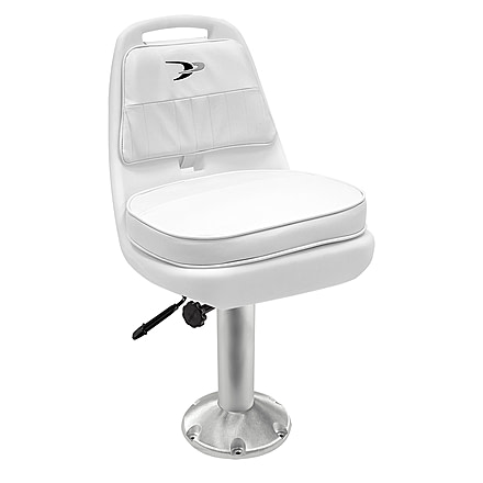 Wise Pilot Chair w/ WP23-15-374 Ped, Wise White, Medium, 8WD013-710