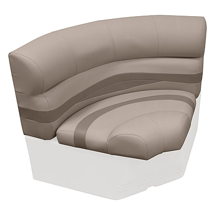 Wise Premier Pontoon 32in Bow Radius Corner, Mocha Java/Cafe/Mushroom, Large, BM11002-1749