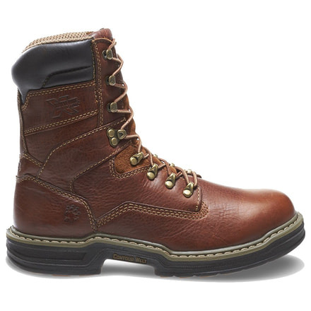 Wolverine Raider 8in Work Boot - Mens, Brown, 10.5 US, Extra Wide, W02425-10.5EW