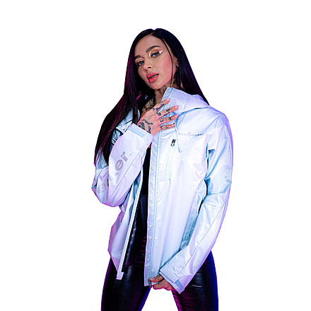 Woodpecker Wind Shell - Women's, Large, Creme de Menthe/Blue, WPW011-CDM-L