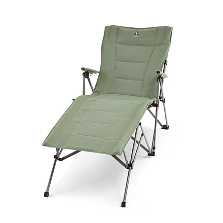 USED Woods Ashcroft 3-Position Reclining Camping Lounger Chair, Sea Spray, CTI0765943, EDEMO1