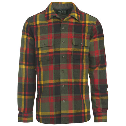 Woolrich Bering Wool Plaid Shirt - Men's-Black Multi-Medium
