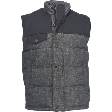 Woolrich Bitter Chill Wool Loft Vest - Mens, Oxford, Large, 18039-OXFORD-L