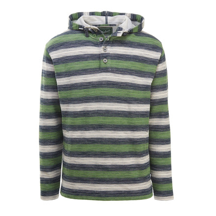 Woolrich Men's Baja II Hoodie, Malachite Green, L 8403-MCO-MALACHITEGREEN-L-DEMO
