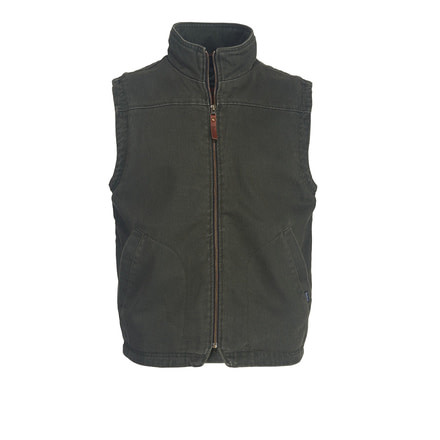 Woolrich Men's Dorrington II Vest, Asphalt, L 18060-APH-ASPHALT-L-DEMO