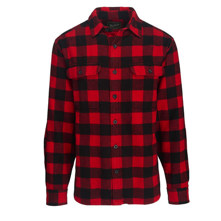 Woolrich Men's Oxbow Bend Flannel Shirt, Black/Red, L 6111-BCD-BLACK/RED-L-DEMO
