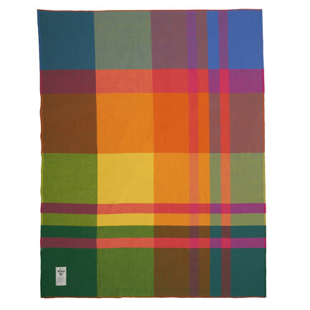 Woolrich Soft Wool Exploded Plaid Throw Blanket, 56 x 70 in, Multi, 990222-MULTI-EA