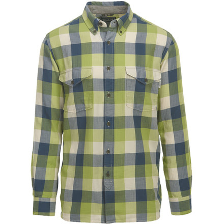 Woolrich Stone Rapids Eco Rich Shirt - Men's-Leaf Green Buffalo-Large