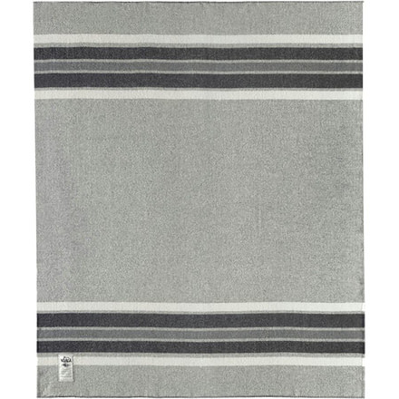 Woolrich Walnut Ridge Blanket, Gray, 990218-GRAY-